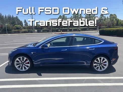 Used 2019 Tesla Model 3 Performance AWD/4WD image 1