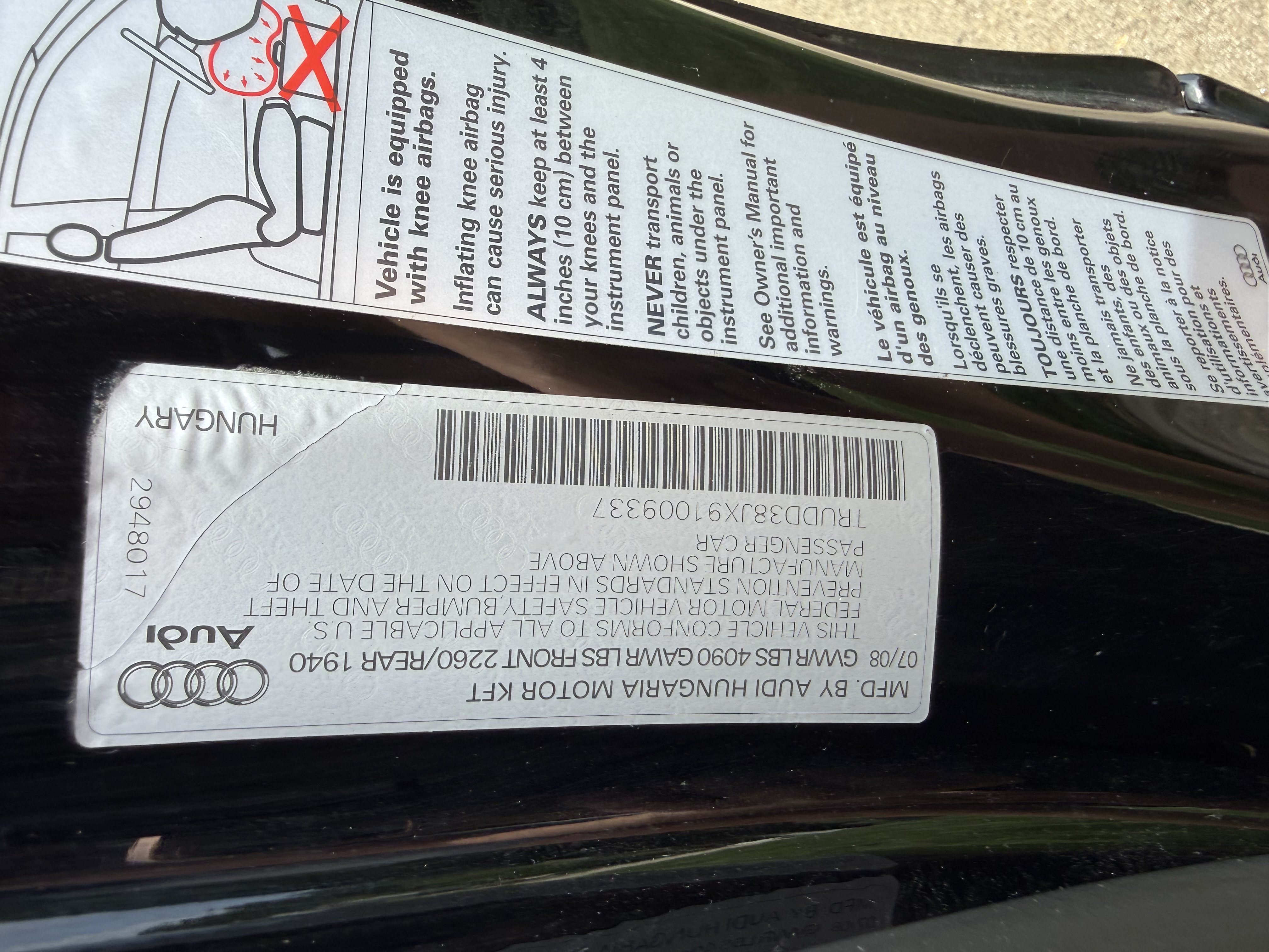 Used 2009 Audi TT 3.2 Premium Plus AWD/4WD image 16