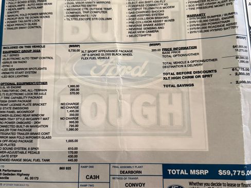 Used 2021 Ford F150 XLT w/ Equipment Group 302A High image 16