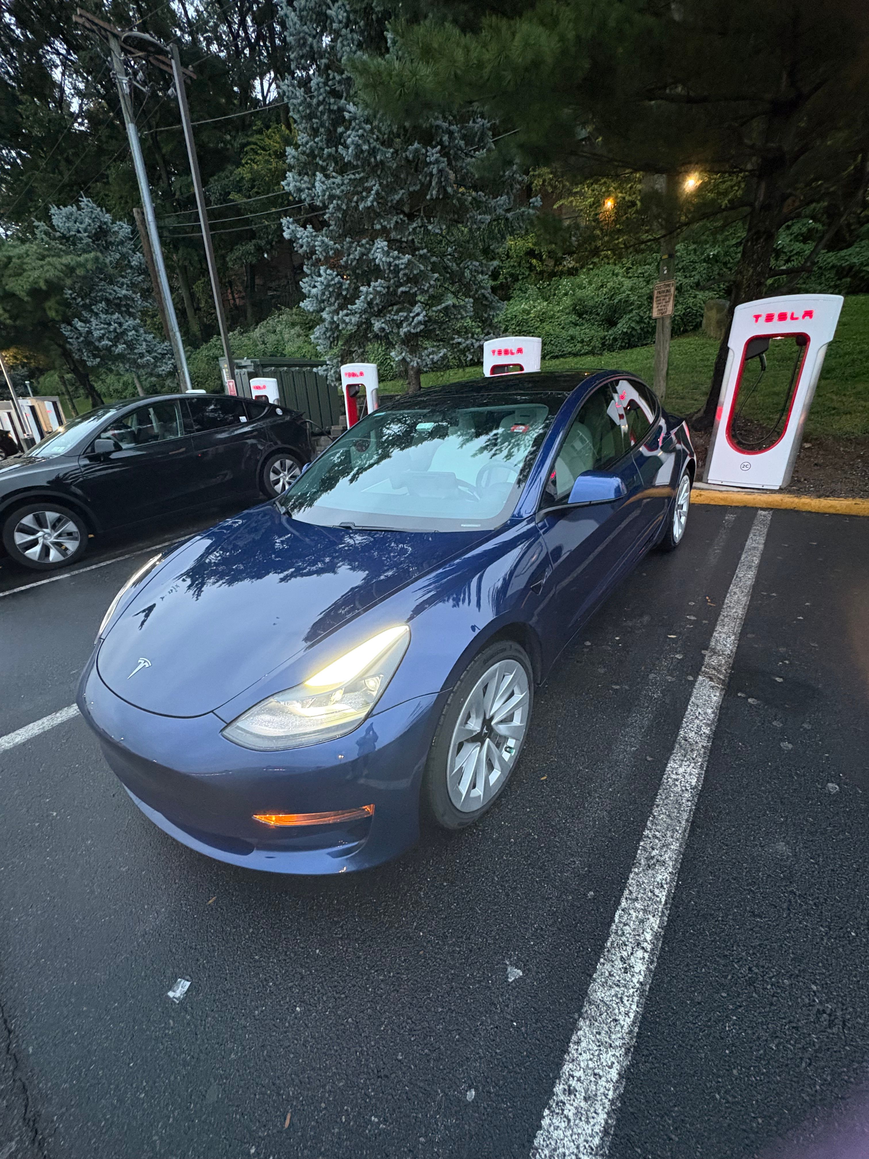 Used 2021 Tesla Model 3 Long Range AWD/4WD image 2