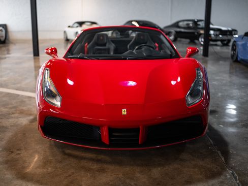 Used 2017 Ferrari 488 Spider Convertible 2D image 2