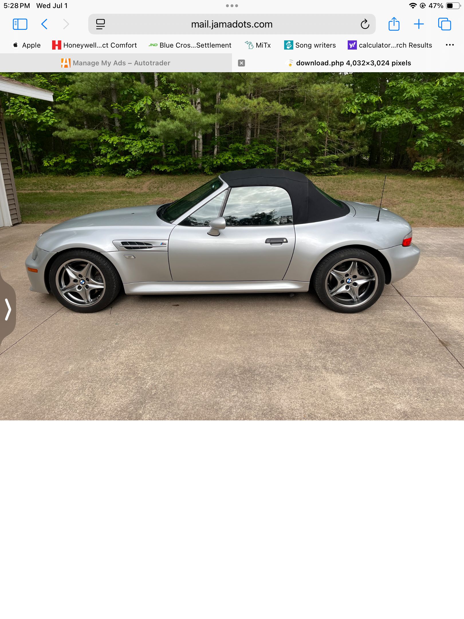 Used 2002 BMW M Roadster RWD image 16