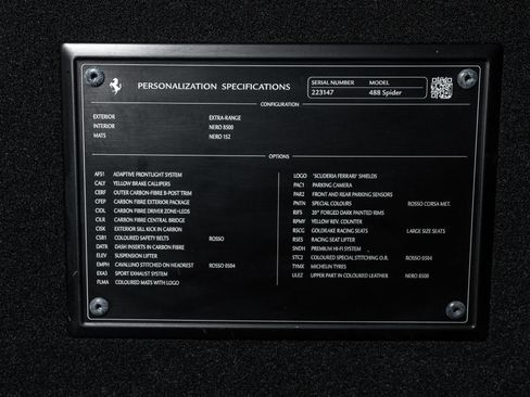 Used 2017 Ferrari 488 Spider Convertible 2D image 25