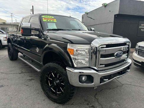 Used 2015 Ford F350 Lariat w/ Chrome Package image 2