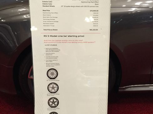 Used 2015 Audi RS 5 Coupe AWD/4WD image 9