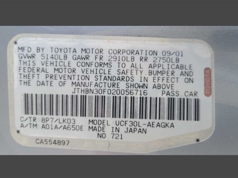 Used 2002 Lexus LS 430 430 Sedan 4D image 17