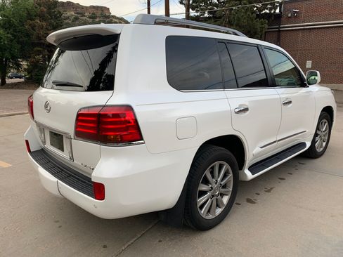 Used 2011 Lexus LX 570 570 Sport Utility 4D w/ Luxury Pkg w/Pre-crash image 4