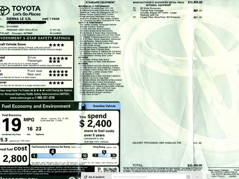 Used 2013 Toyota Sienna LE image 11