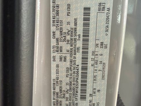 Used 2023 Ford F150 XLT w/ Equipment Group 302A High AWD/4WD image 12