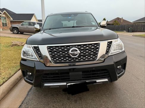 Used 2018 Nissan Armada Platinum w/ Captain Seat Package image 2