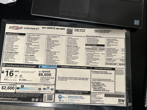 Used 2017 Chevrolet Corvette Z06 image 23