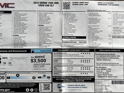 Used 2015 GMC Sierra 1500 SLT image 19