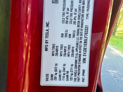Used 2020 Tesla Model 3 Long Range AWD/4WD image 14