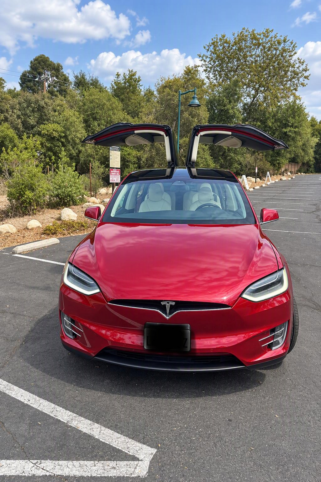 Used 2017 Tesla Model X 100D AWD/4WD image 8