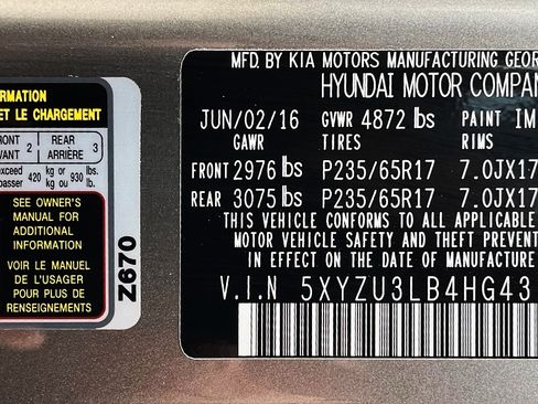 Used 2017 Hyundai Santa Fe Sport w/ 2.4L Tech Package 04 image 24