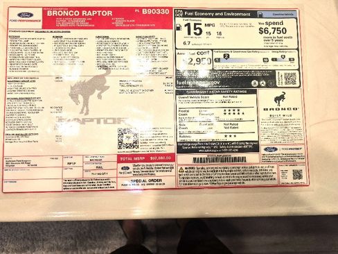 Used 2023 Ford Bronco Raptor image 16