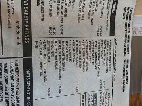 Used 2024 Cadillac CT5 Sport w/ Parking Package image 14