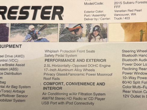 Used 2015 Subaru Forester 2.5i Premium w/ All-Weather Package image 11