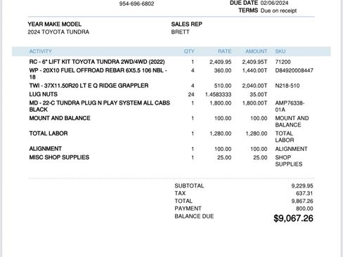 Used 2024 Toyota Tundra 1794 Edition image 24