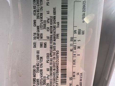 Used 2019 Ford F250 Lariat w/ Lariat Value Package AWD/4WD image 20