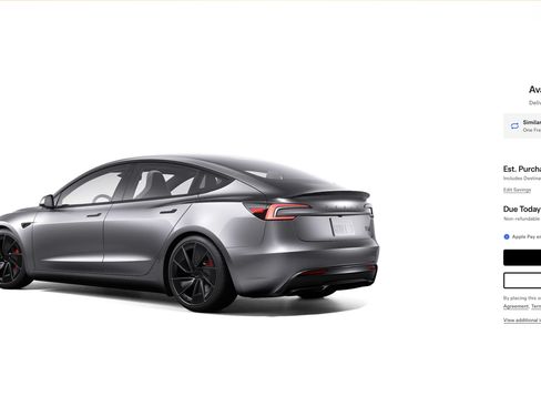 Used 2024 Tesla Model 3 Performance image 11