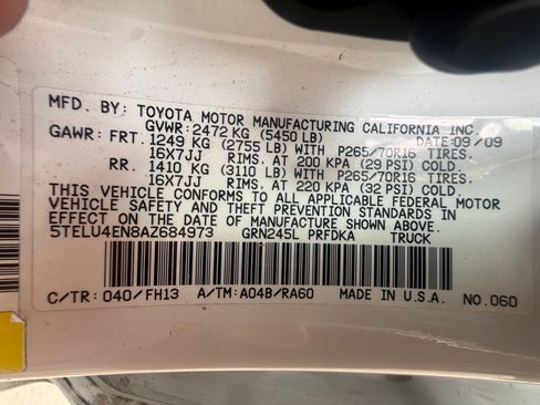 Used 2010 Toyota Tacoma 4x4 Double Cab image 17