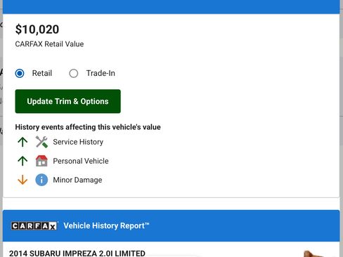 Used 2014 Subaru Impreza 2.0i Limited image 9