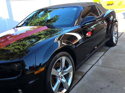 Used 2012 Chevrolet Camaro SS w/ Orange Stripe Package RWD image 5
