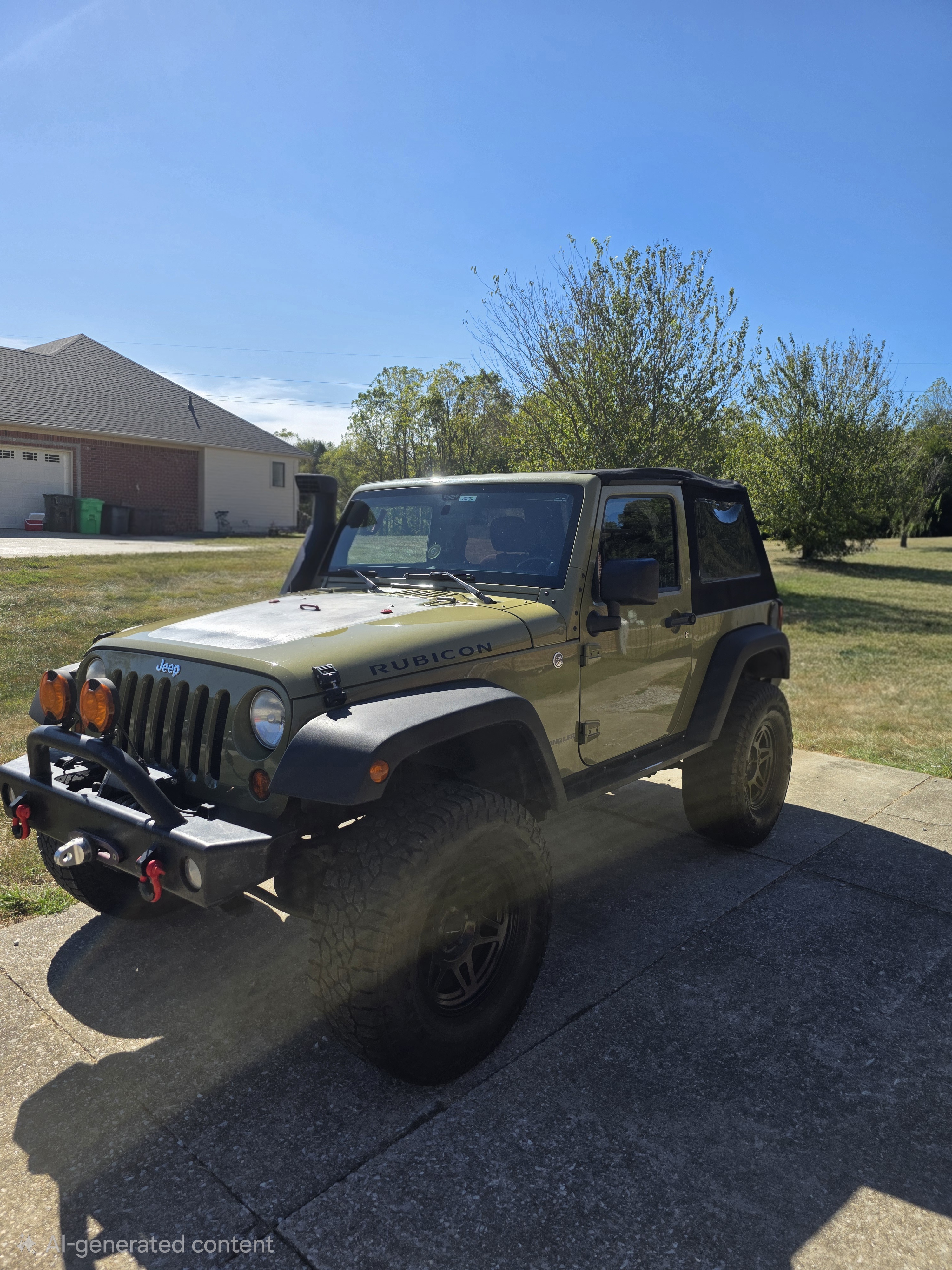 Used 2013 Jeep Wrangler Rubicon w/ PWR Convenience Group AWD/4WD image 2