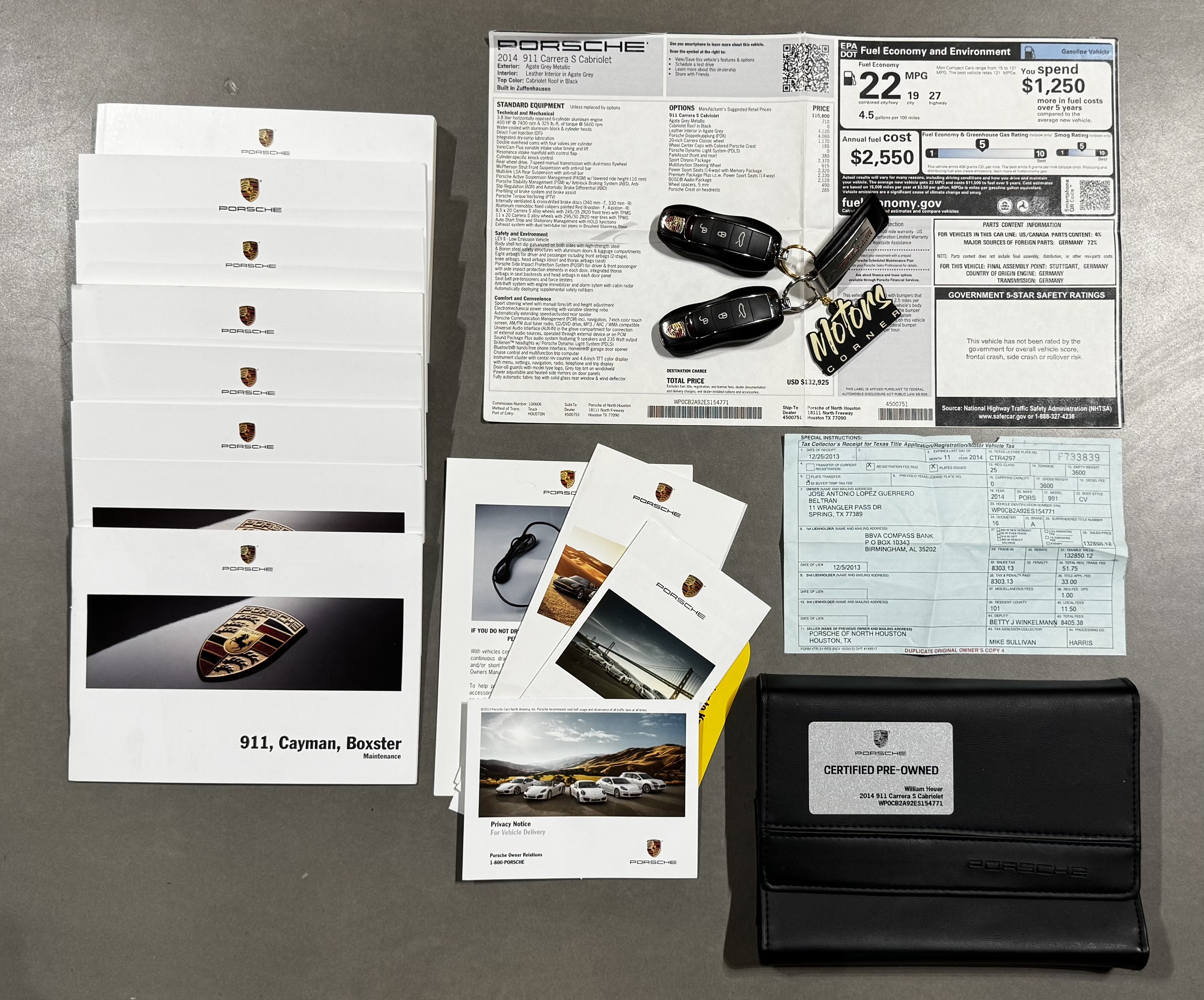 Used 2014 Porsche 911 Carrera S RWD image 32