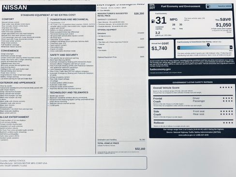 Used 2024 Nissan Rogue S image 5