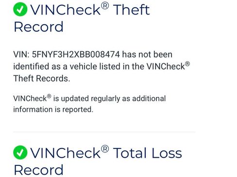 Used 2011 Honda Pilot LX image 8