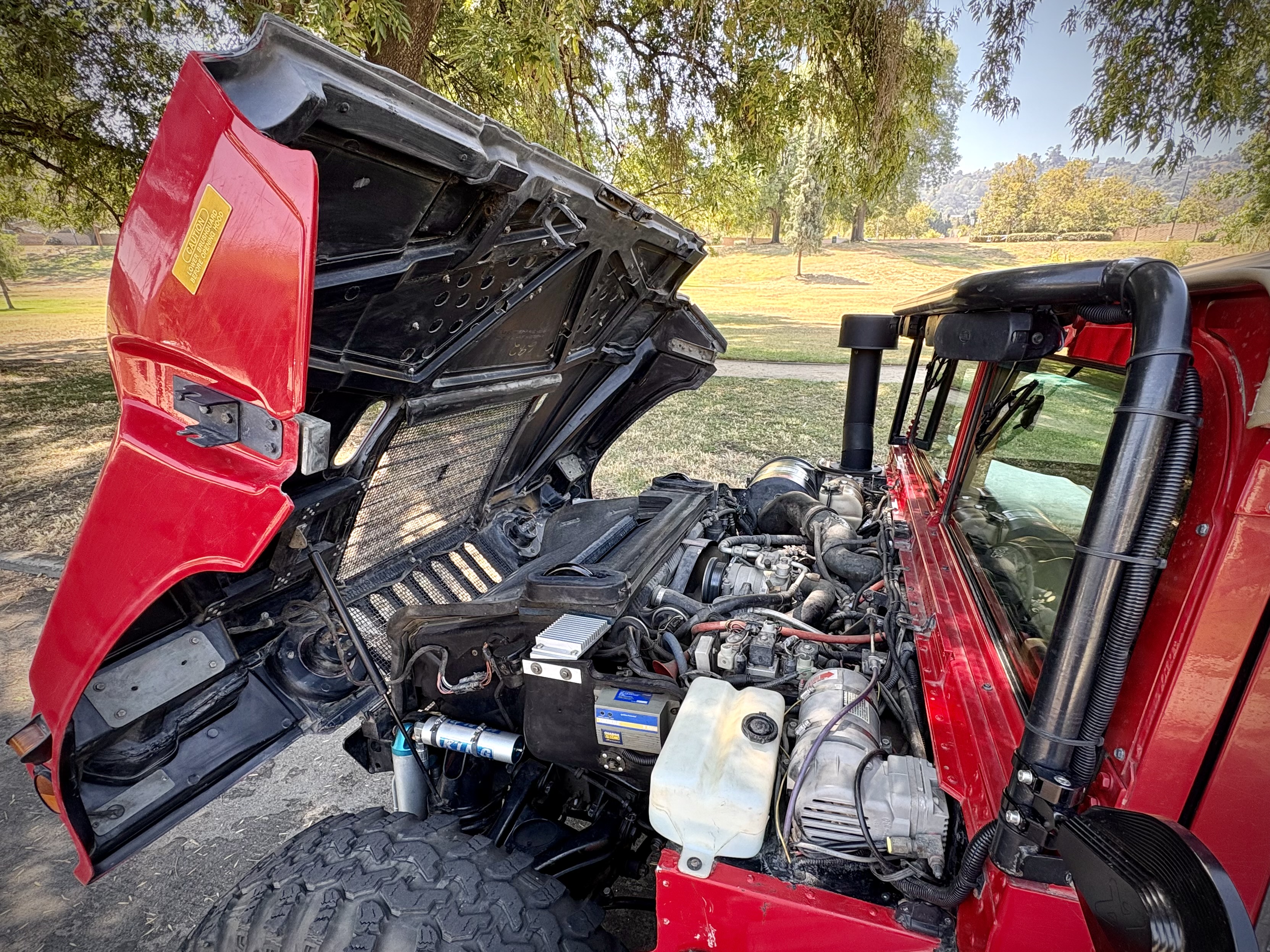 Used 1997 HUMMER H1 4-Door Open Top AWD/4WD image 12