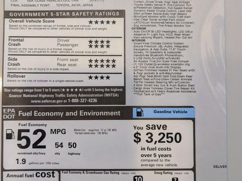 Used 2019 Toyota Prius Limited image 10