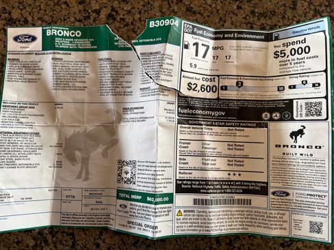 Used 2023 Ford Bronco Wildtrak image 18