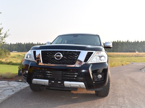 Used 2017 Nissan Armada Platinum w/ Captain Seat Package AWD/4WD image 6