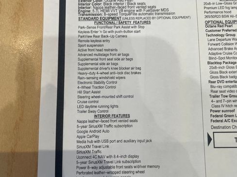 Used 2018 Dodge Durango R/T w/ Technology Group image 6