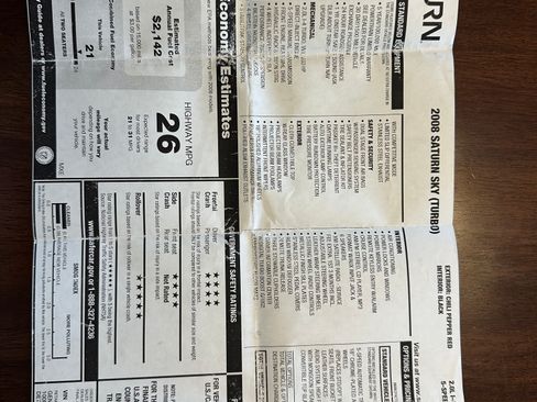 Used 2008 Saturn Sky Red Line image 12