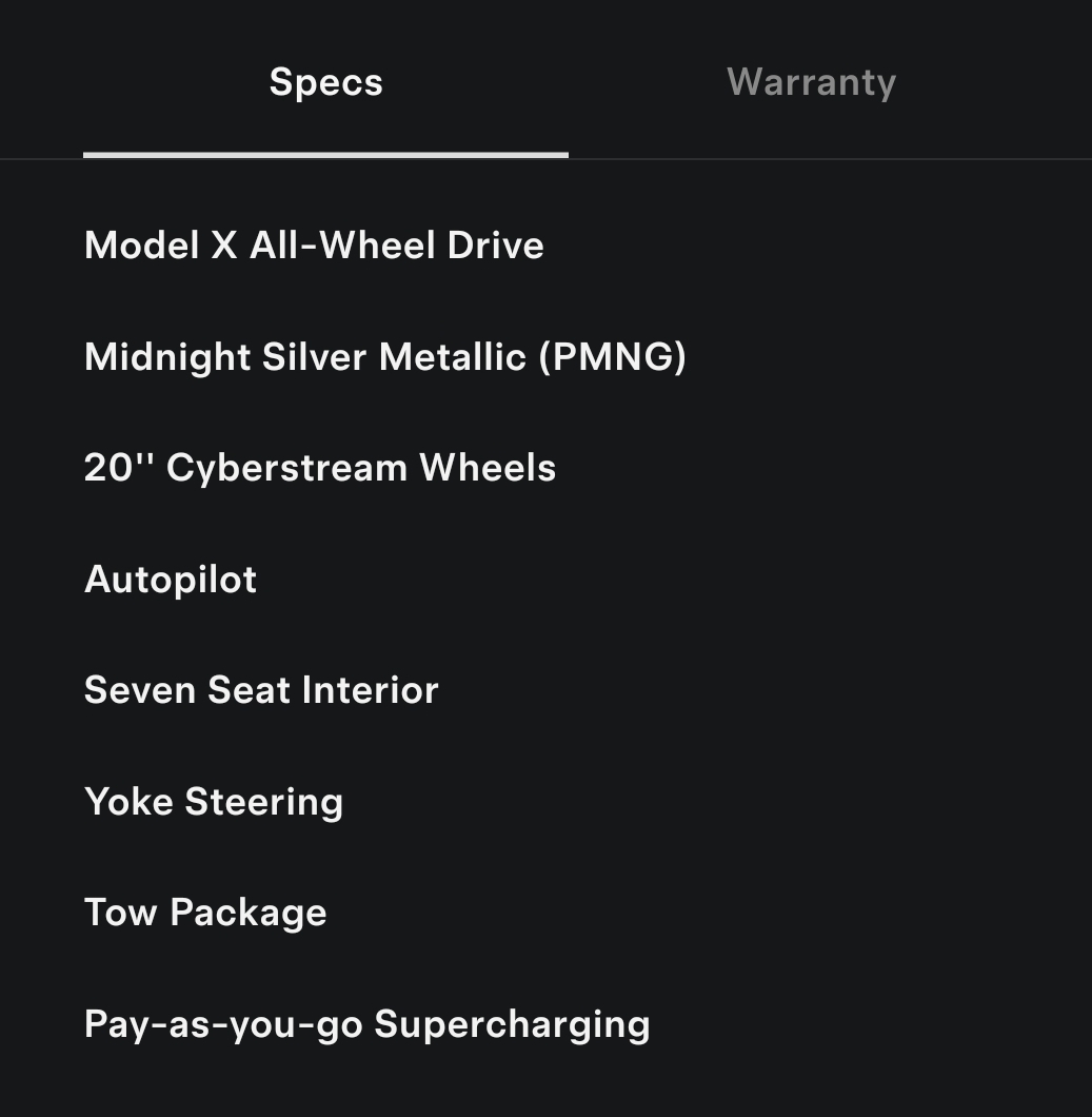 Used 2023 Tesla Model X AWD/4WD image 9