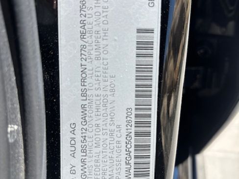 Used 2016 Audi A6 3.0T Premium Plus w/ S Line Sport Package image 24