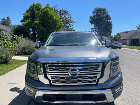 Used 2021 Nissan Titan SL w/ Moonroof Package AWD/4WD image 1
