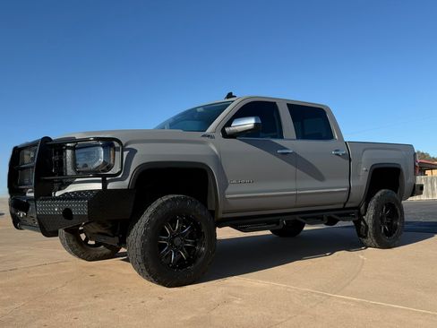Used 2015 GMC Sierra 1500 SLT w/ SLT Crew Cab Value Package AWD/4WD image 1