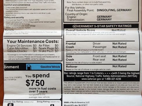 Used 2017 BMW 530i xDrive 530i xDrive Sedan 4D image 16