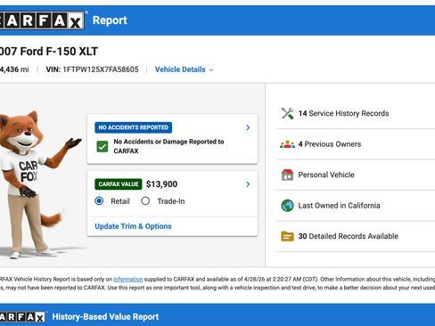 Used 2007 Ford F150 Lariat RWD image 2
