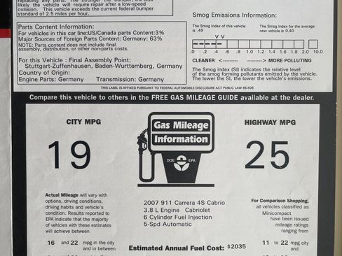 Used 2007 Porsche 911 Carrera 4S image 17