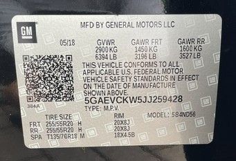 Used 2018 Buick Enclave Avenir w/ Avenir Technology Package AWD/4WD image 8