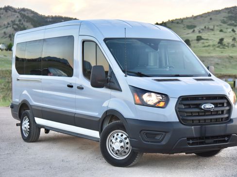 Used 2020 Ford Transit 150 148 Medium Roof AWD w/ Interior Upgrade Package image 4