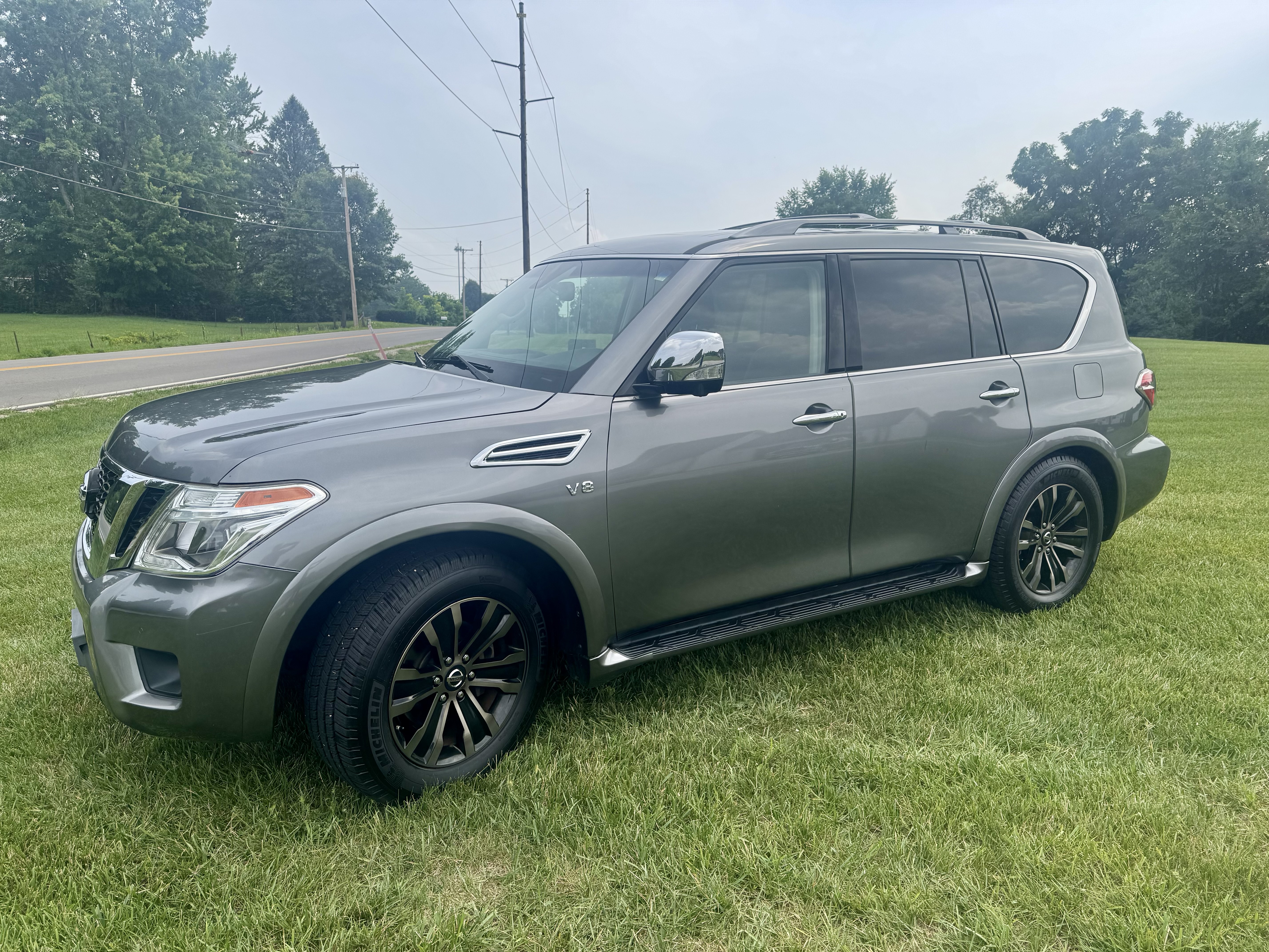 Used 2017 Nissan Armada Platinum w/ Captain Seat Package AWD/4WD image 1