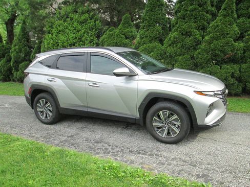 Used 2023 Hyundai Tucson Blue w/ Cargo Package image 2