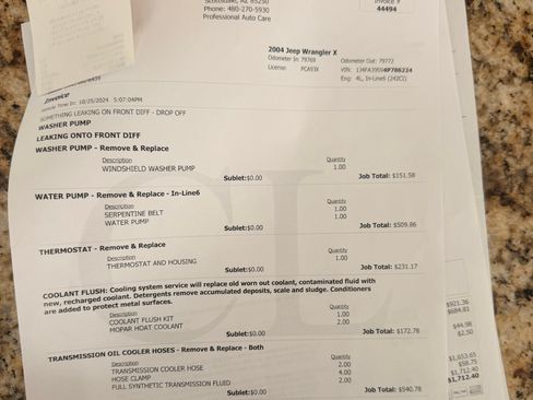 Used 2004 Jeep Wrangler X w/ Convenience Group image 22